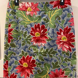 Talbots Floral Skirt